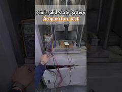 Acupuncture test passed! Semisolid state batteries redefine safety standards with strength